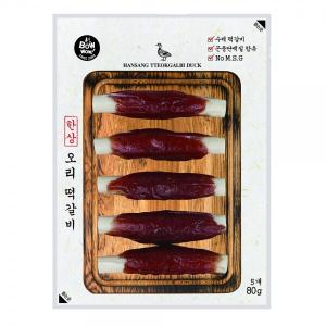 바우와우 한상떡갈비 오리 80g
