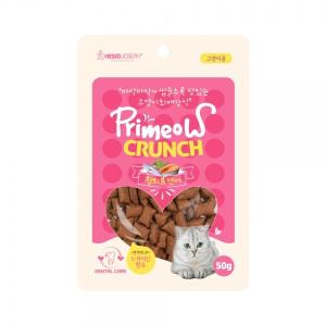 [프리미요]고양이 크런치 참치+연어(50g)