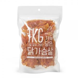 【매장】[슈퍼츄] 일킬로그램 가득 담은 닭가슴살 1kg 대용량 간식