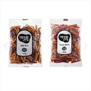 [아침애] 오리버거 100g x10개/ 연어버거 100g x10개