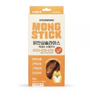 몽스틱 수제간식 닭안심슬라이스