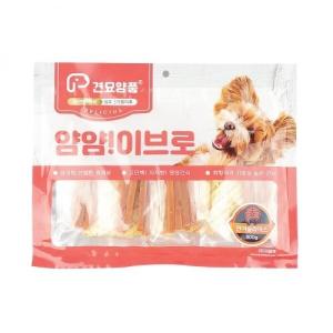 견묘양품 얌얌!이브로 연어슬라이스300g(유통기한25년8월20일까지)