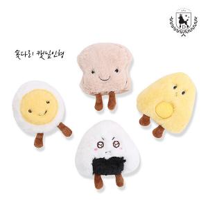 딩동펫 고양이 숏다리 캣닢인형 장난감 4종 세트