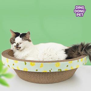 딩동펫 고양이 올리고 타원 특대형 스크래쳐