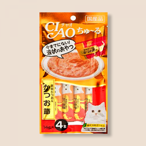 SC-75 이나바 챠오츄르 가다랑어&가쯔오브시 14g x 4p