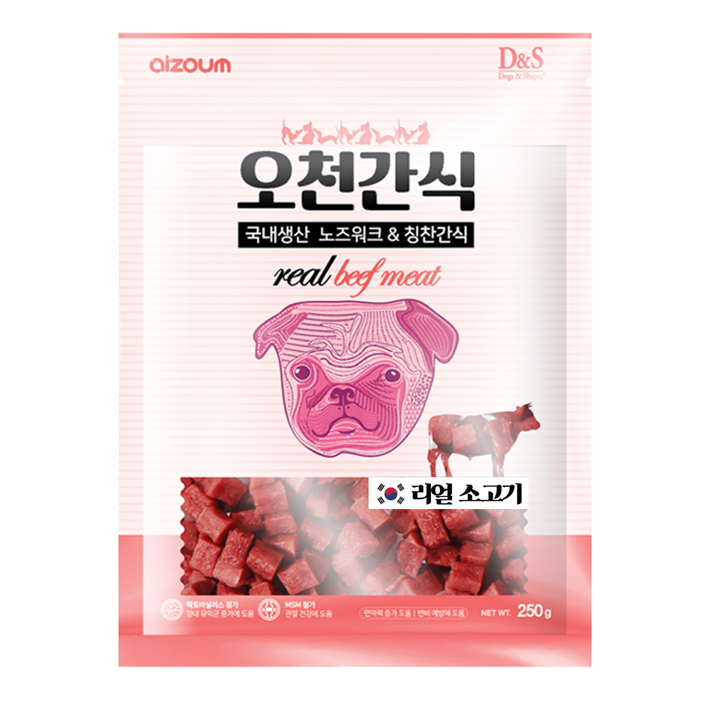 아이조움 오천간식 리얼져키 소고기 250g