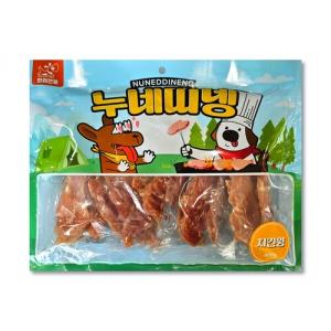 대용량 사사미 강아지 간식 누네띠넹 400g 치킨 윙