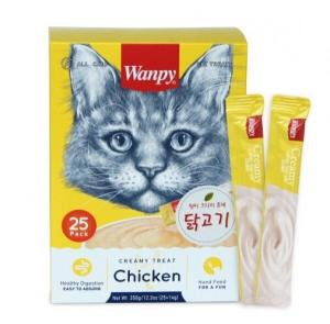 완피 크리미 대용량 퓨레 치킨 25P