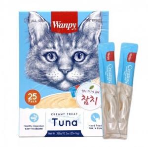 완피 크리미 대용량 퓨레 참치 25P
