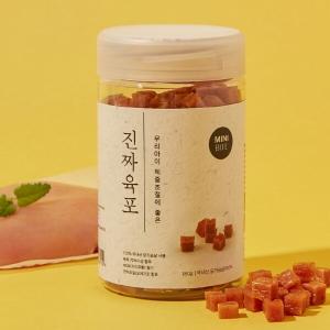 [펫프렌즈] 진짜육포 닭가슴살 미니바이트 180g