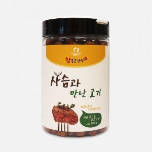 헬로도기 사슴과 만난 고기(304g/사슴고기&닭고기맛)
