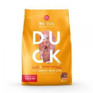 【매장】[개기월식] 엠씨독 인테스틴케어 오리 1kg
