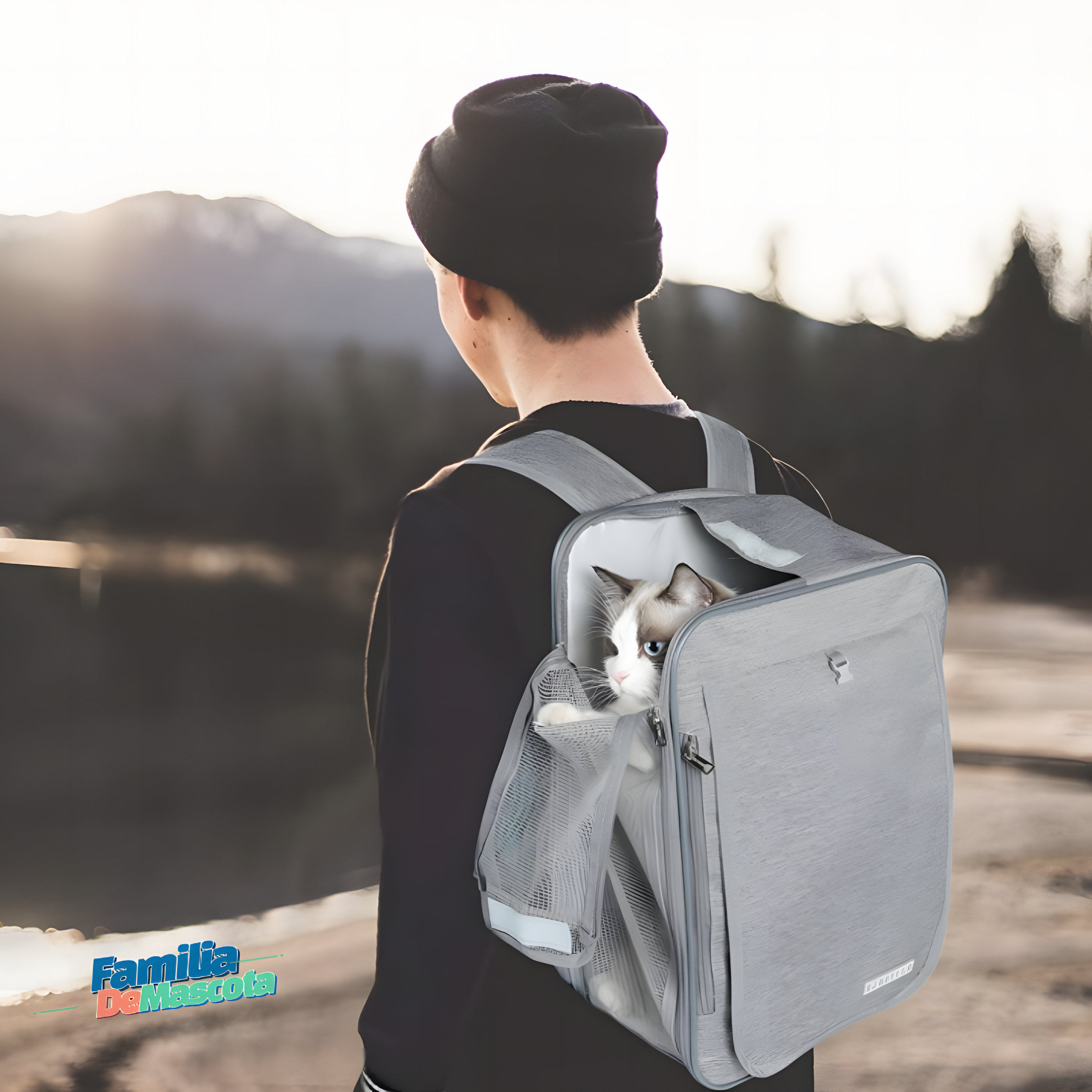 [PETSEEK] 모던 트렌디 3 in 1 펫 캐리어 백팩_PT-206
