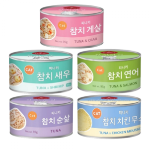 피니키 고양이 캔 5종 선택