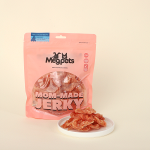 메그펫츠 맘메이드 져키 힘줄&치킨링 130g
