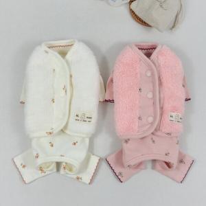 [코코아허니] A15F1딸랑이꽃조끼와올인원(크림조끼)