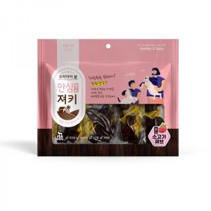 우리아이 안심져키(소고기큐브/300g)(유통기한25년12월5일까지)