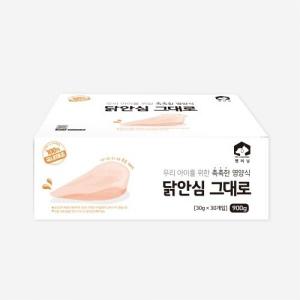 J753[펫러닝] 닭안심 그대로 (1박스/30gx30개입)