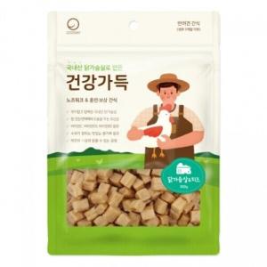 [임박할인! 25년5월12일] [건강가득] 닭가슴살 치즈 큐브 (300g)