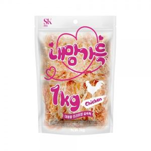내맘가득 프리미엄 1kg - 치킨안심스테이크바