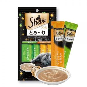 쉬바멜티 닭고기+닭고기와흰살생선12g×4개