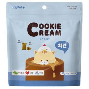 조이펫 쿠키 앤 크림 고양이간식 치킨 60g