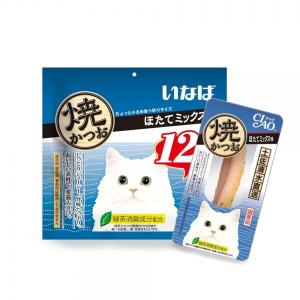이나바 챠오 야끼가츠오 가리비관자믹스 12P QSC-25