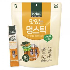 아크 베푸 멍스틱 단호박&황태 30p 강아지 츄르 / 서비스 간식 추천