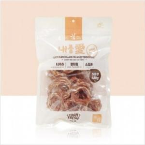 내품애)칠면조 황태소 힘줄링 480g