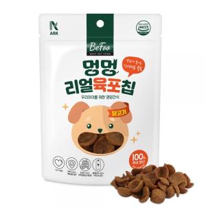 베푸 멍멍 리얼 육포칩 (황태/50g)-인터넷2500원미만 판매금지