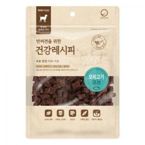GD[굿데이] 건강레시피 강아지간식 오리고기 큐브 (300g)