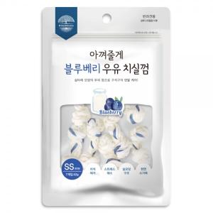 [아껴줄게] 과일우유 치실껌 SS (블루베리/7p)