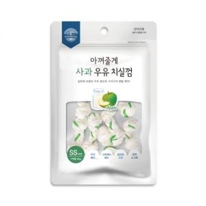 [아껴줄게] 과일우유 치실껌 SS (사과/7p)
