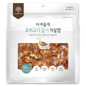 KH[케이헬스케어] 아껴줄게 오리고기 말이 치실껌 SS (32p)