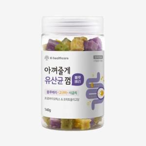 KH[케이헬스케어] 아껴줄게 유산균 껌 블루베리 (140g)