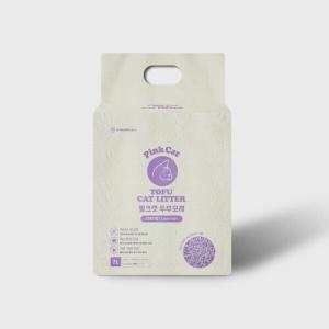 KH[케이헬스케어] 핑크캣 두부모래 라벤더 7L(2.5kg)