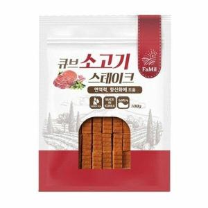 파밀 큐브 스테이크 소고기 100g