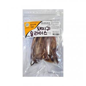 자연을품다 돼지귀슬라이스 100g