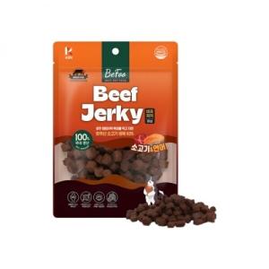 베푸 비프져키 큐브 소고기&연어 120g