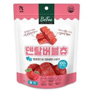 베푸 덴탈 버블츄 딸기 96g
