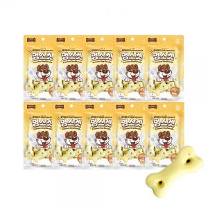 【매장】멍스켓 강아지 비스켓(황태&오트밀)40gX10개
