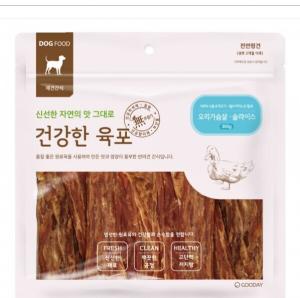 굿데이 건강한육포 오리가슴살 슬라이스 300g