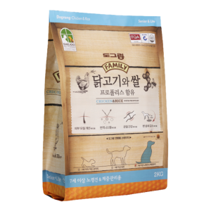 도그랑 훼미리 닭고기와 쌀 라이트 2kg