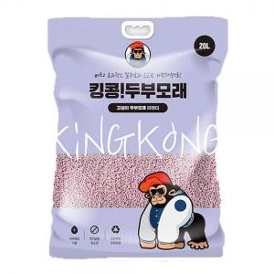 킹콩 두부모래 라벤더 20L x 2개