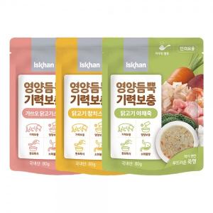이즈칸 캣 영양듬뿍 기력보충 (80g x 12개)