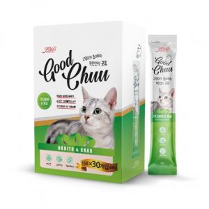 【매장】[굿츄] 캣 게살&가다랑어 15g*30p