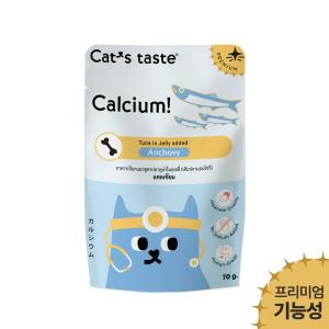 【매장】[캣츠테이스트] 파우치 칼슘 70g
