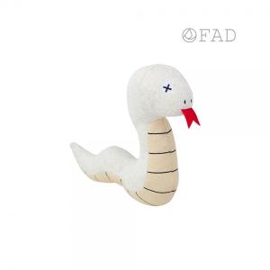 FAD니트 플러시토이 조디악뱀 베이지/S (일본 안전 TOY)