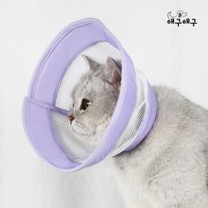 [애구애구] 강아지 고양이 메쉬 넥카라