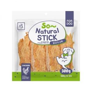 브리더랩_쏘내추럴 닭고기 스틱 300g